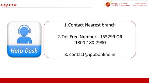 IPPB Operating and Accounting Procedure for Counter Assistant