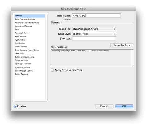 Image result for Style Sheets InDesign