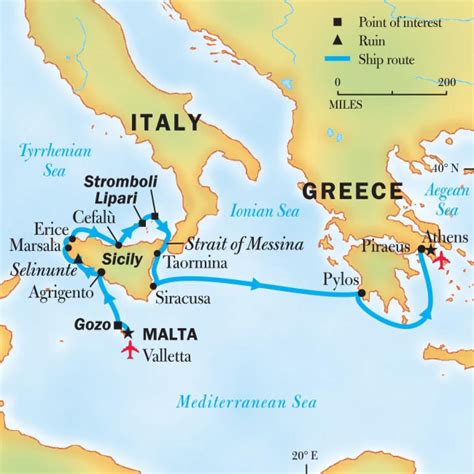 Sail along the shimmering waters between Greece and Italy on a 15-day ...