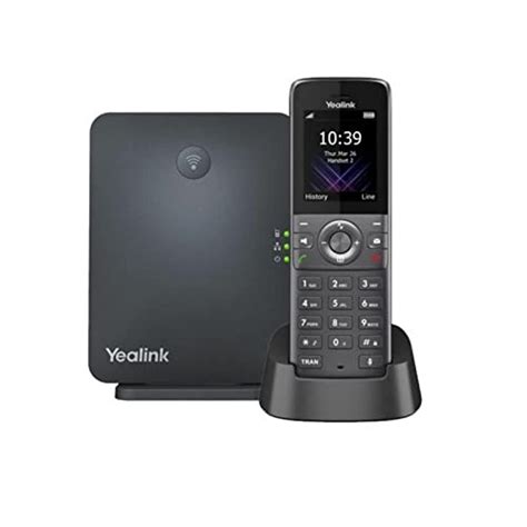 Yealink W73P IP Phone - Cordless - Corded - DECT - Wall Mountable ...