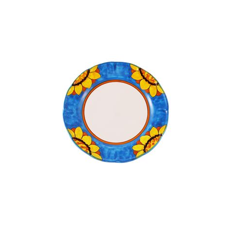plate sunflower design