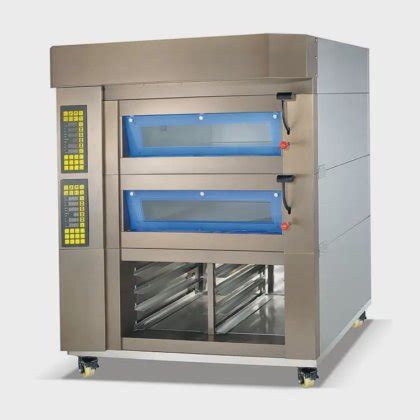 Multifunctional Electric 2-Deck 4-Tray Deck Oven with Proofer 380V ...