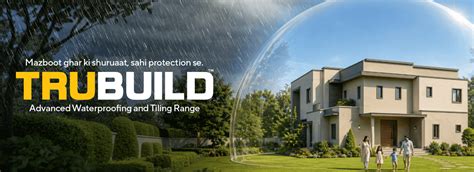 Best Waterproofing Solutions in India | Trubuild