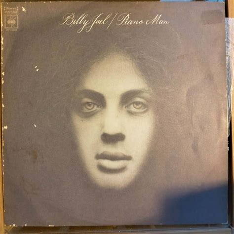 Billy Joel - Piano Man. CBS. SBP 234656. Pressed in Australia 1973. Featuring: Piano Man, Worse ...