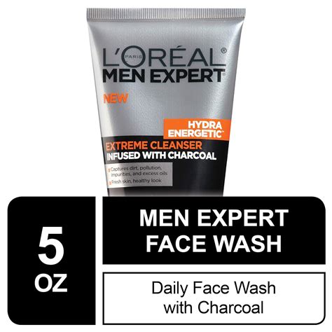 Buy L'Oreal Men Expert Hydra Energetic Facial Cleanser with Charcoal ...
