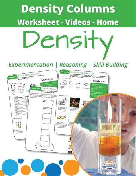 Image result for 3rd Grade Science Project Density