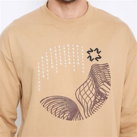 Buy Premium Streetwear Oversized Sweatshirts - Iced Coffee