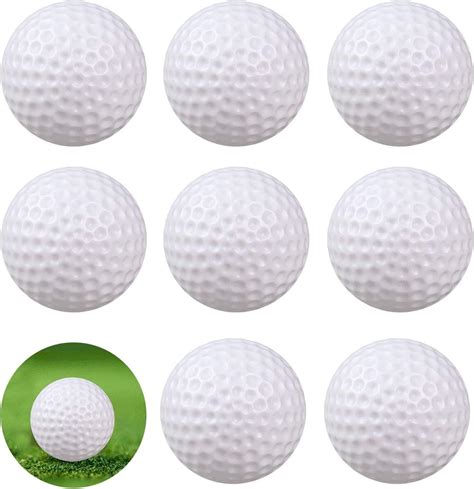 18 PCS Practice Golf Balls Golf Practice Balls Plastic Balls Practice ...