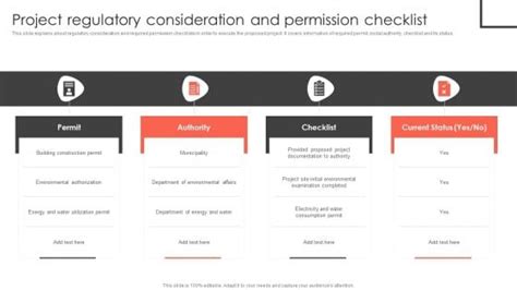 Project Authorization Checklist 的图像结果
