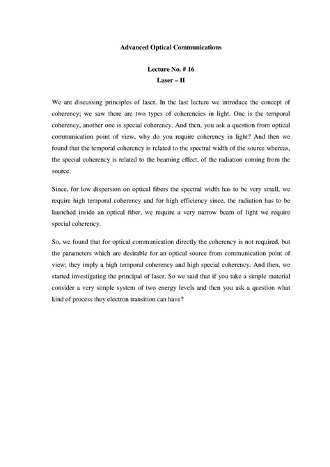 Notes of advance optical commnication Part-16 - Advanced Optical ...