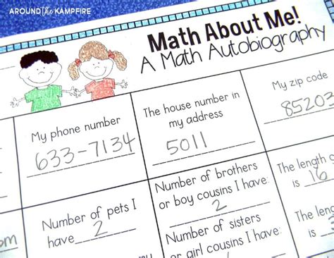 Math About.me Worksheet 的图像结果