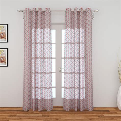 Buy My Room Set of 2 Printed Sheer Door Curtains from Home Centre at ...