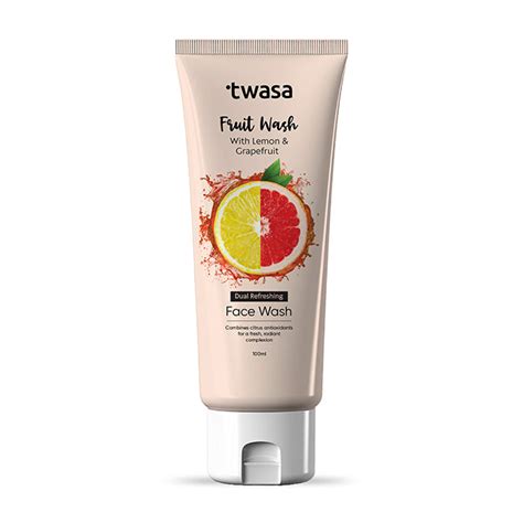 Buy Lemon Face Wash Online in India, Oil-Free Skin Brightening Facial ...