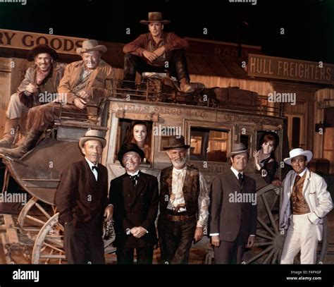 Slim Pickens, Van Heflin, Alex Cord, Bing Crosby, Red Buttons, Ann ...