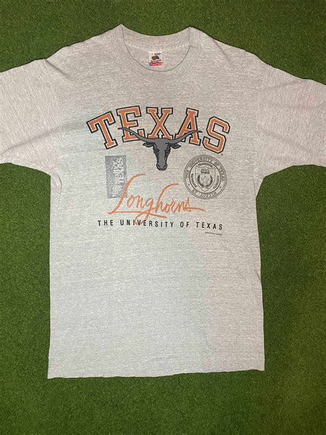 1989 Texas Longhorns - Vintage College Tee Shirt (Large) – Gametime Vintage
