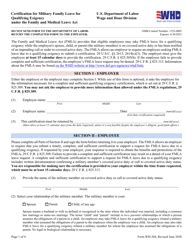 Form WH-380-E Download Fillable PDF or Fill Online Certification of ...