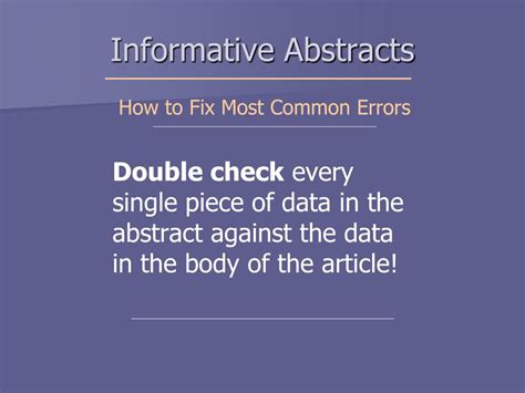 Informative Abstract Format Scientific 的图像结果