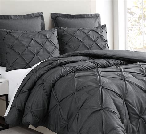 charcoal grey bedding - Of The Best SpaceSaving Design Ideas For Small ...