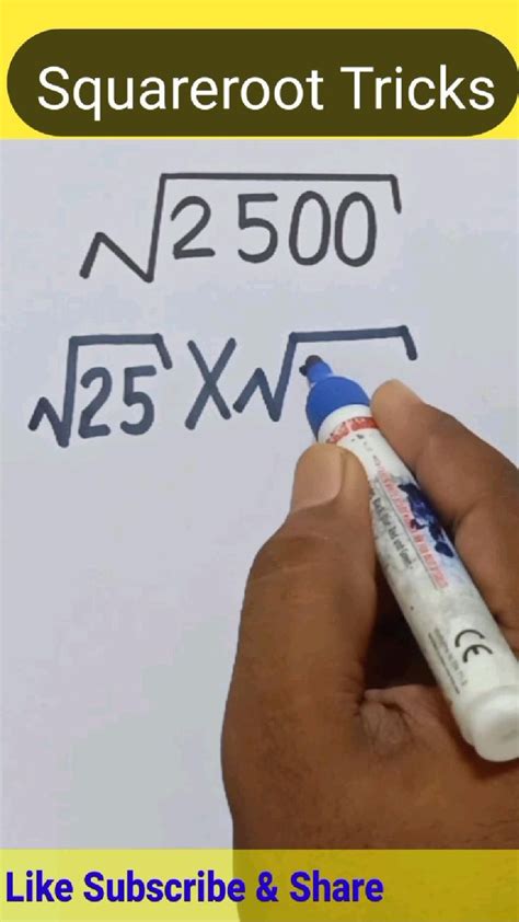 Image result for Math Tricks for Square Roots