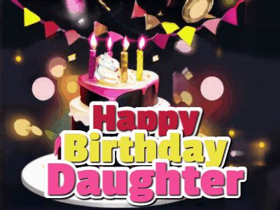 Happy Birthday Daughter GIF 40