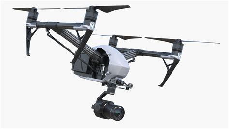 3D DJI Inspire 2 with Zenmuse X7 Camera | 3D Molier International
