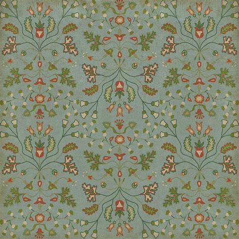 Williamsburg Franklin Vintage Vinyl Floor Cloth | Nana's Farmhouse ...