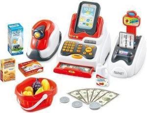 Unique World Trade 02547 Realistic Educational Cash Register Toy ...