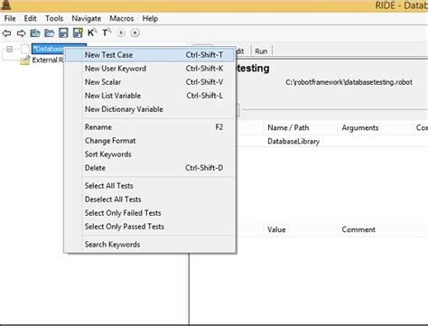 Database Library Using Robot Framework 的图像结果
