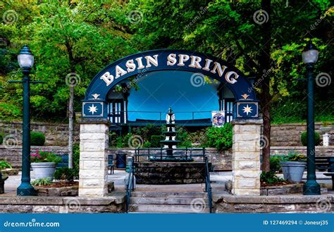 Basin Spring Park in Historic Downtown Eureka Springs, Arkansas ...