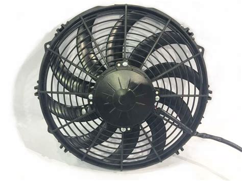 仿SPAL汽车空调冷凝散热器风扇16寸吹吸风KF2420-16-阿里巴巴