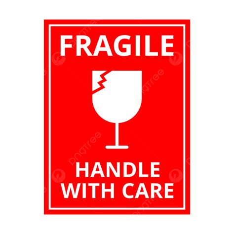 Image result for Fragile Sticker Printable Free