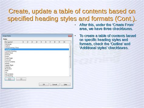 Image result for Free Tutorials for Advanced Word Table of Contents