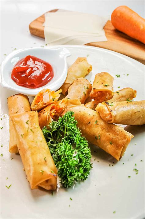 Image result for Fried-Fish Spring Rolls