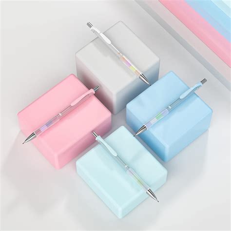 Nicpro 4 PCS Pastel Mechanical Pencil Set 0.9 mm India | Ubuy