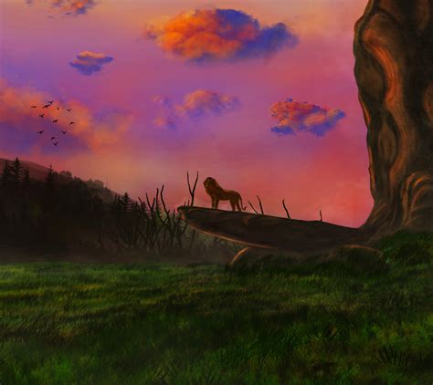 Lion King Pride Rock Wallpapers - Wallpaper Cave