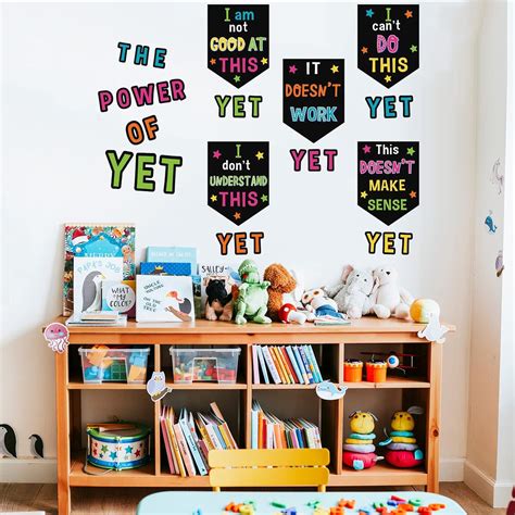Buy 23 Pieces Growth Mindset Posters Set Classroom Motivational Posters ...