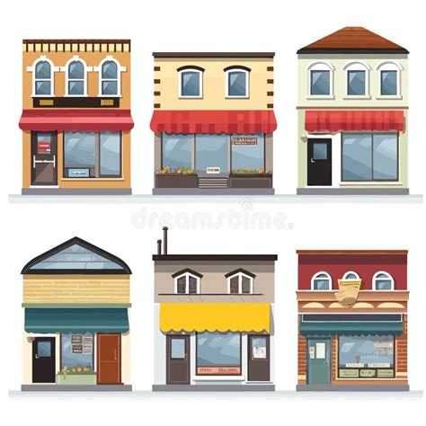 Shop Building Vector 的图像结果