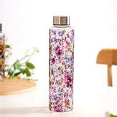 Premium Glass Water Bottles Online - Transparent Bottles | Nestasia