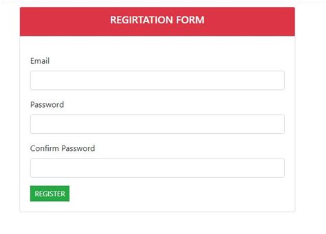 Image result for Sign Up Form Node.js MVC