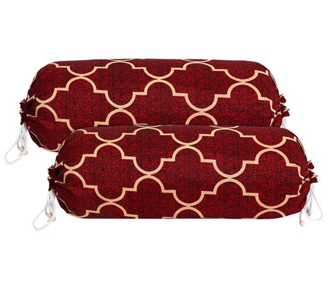 Buy Kuber Industries Bolster Cover | Soft Cotton Bolster Cover Set ...