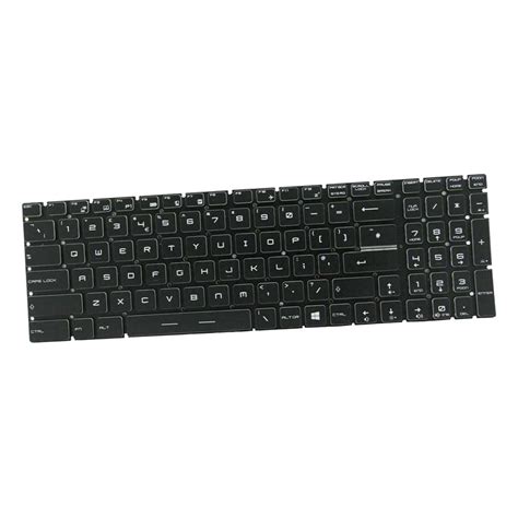 Laptop Replacement Keyboard UK Layout for MSI GS60 GS70 GT72 WS60 GE62 ...