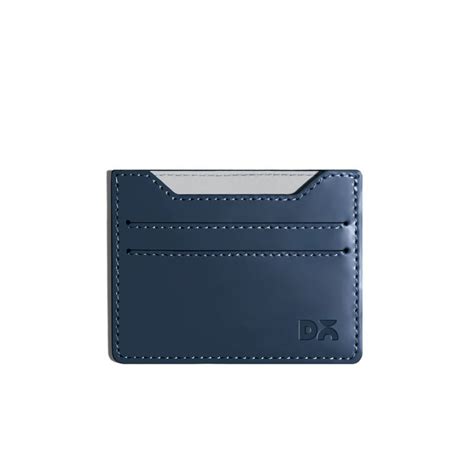 Buy DailyObjects Ultramarine Blue Skinnyfit Vegan Leather Wallet Online