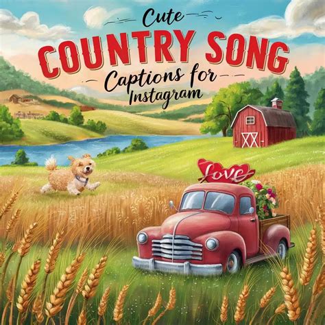 301+ Best Country Song Captions for Instagram - Captions Unleashed