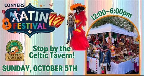 Latin Fest in Olde Town Conyers! Celebrate at The Celtic Tavern!, 918 ...