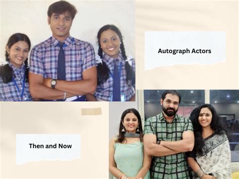 Ranjith Raj to Sonia: Here is how the Autograph actors look now and ...