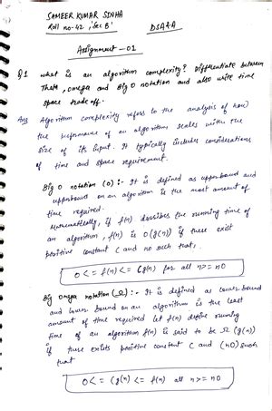 Important Questions with detailed answers of Unit-2 - 2 Page No.: Date ...