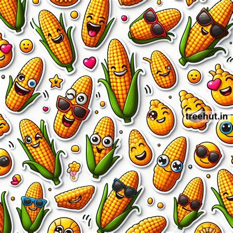 Printable Corn Stickers and 25 Harvest Craft Activities for Kids ...