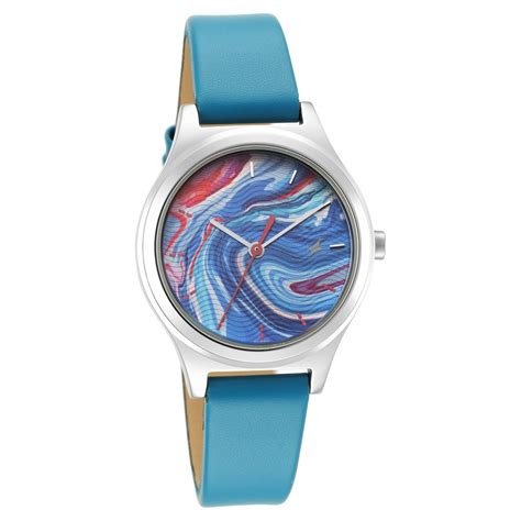 Buy Online Fastrack Stunners Quartz Analog Multicoloured Dial Leather ...