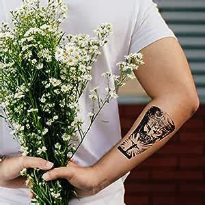 Voorkoms® Jesus God Men and Women Waterproof Temporary Body Tattoo ...