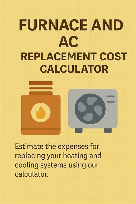 Free Furnace and AC Replacement Cost Calculator Online - Construction ...